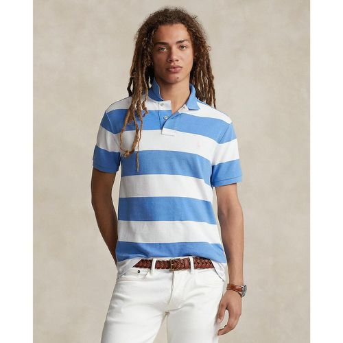 Breton Striped Polo Shirt in Cotton and Slim Custom Fit - Polo Ralph Lauren - Modalova