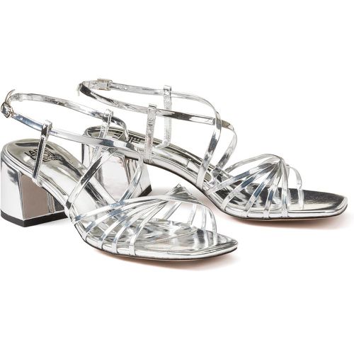 Mirrored Thin Strap Sandals with Heel - LA REDOUTE COLLECTIONS - Modalova