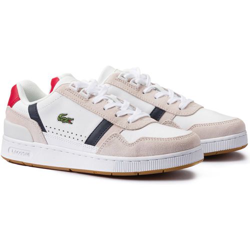 T-Clip Leather Trainers - Lacoste - Modalova