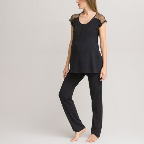 Cotton Maternity/Nursing Pyjamas - LA REDOUTE COLLECTIONS - Modalova