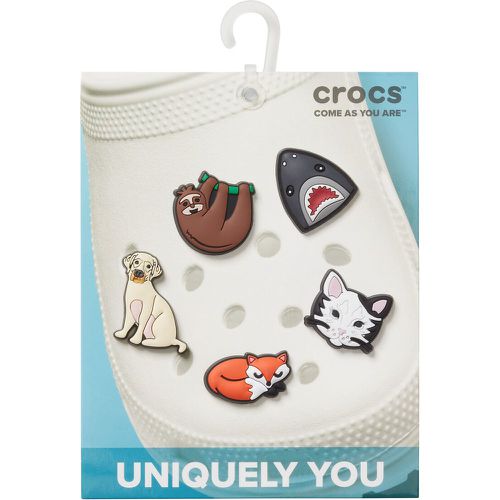 Pack of 5 Animal Lover Jibbitz Charms - Crocs - Modalova