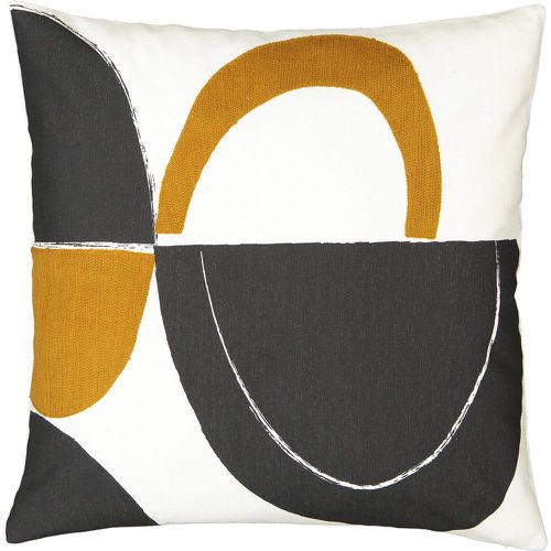 Comoe Embroidered 100% Cotton Cushion Cover - LA REDOUTE INTERIEURS - Modalova