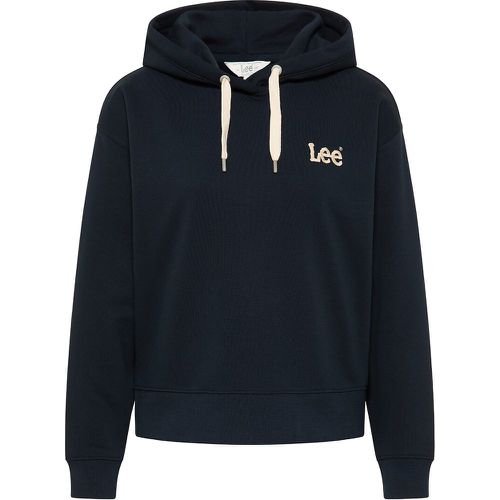 Embroidered Logo Hoodie in Cotton Mix - Lee - Modalova