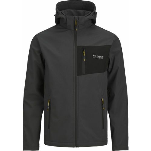 Softshell Hooded Jacket - jack & jones - Modalova