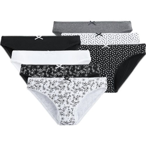 Pack of 7 Knickers in Printed Cotton - LA REDOUTE COLLECTIONS - Modalova