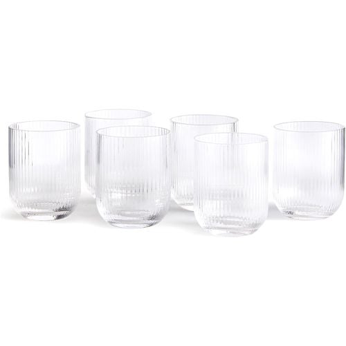 Set of 6 Ostri Textured Tumbler Glasses - LA REDOUTE INTERIEURS - Modalova