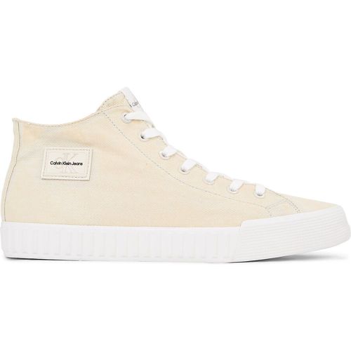 Canvas Vulcanized High Top Trainers - Calvin Klein Jeans - Modalova