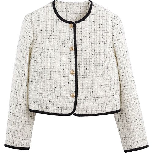 Recycled Tweed Fitted Jacket - LA REDOUTE COLLECTIONS - Modalova