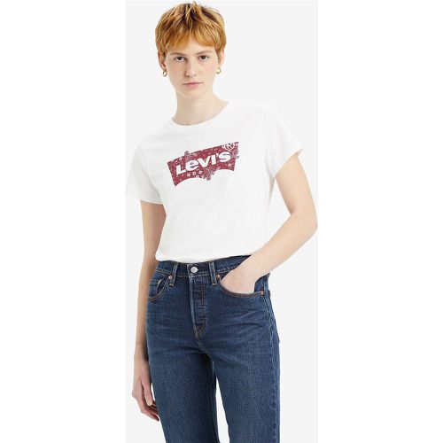 Cotton Logo Print T-Shirt with Short Sleeves - Levi's - Modalova