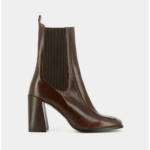 Vanti Ankle Boots in Grained Leather - JONAK - Modalova