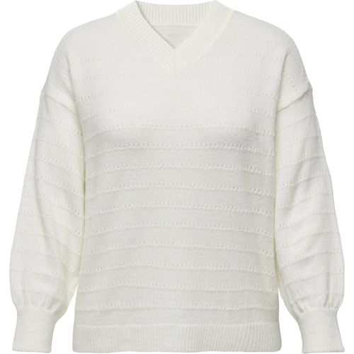 V-Neck Balloon Sleeve Jumper - ONLY CARMAKOMA - Modalova