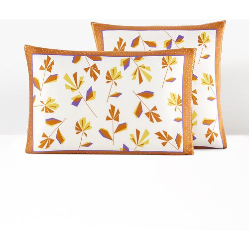 Biela Floral Silk/Cotton Satin Pillowcase - LA REDOUTE INTERIEURS - Modalova