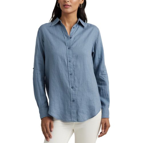 Karrie Linen Shirt with Long Sleeves - Lauren Ralph Lauren - Modalova