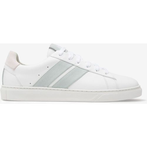 Pastel Flamingo Mismatched Trainers in Leather - CAVAL - Modalova