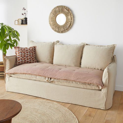 Orella Floral Linen Cotton Blend 40 x 40cm Cushion Cover - LA REDOUTE INTERIEURS - Modalova