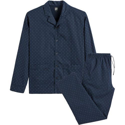 Polka Dot Cotton Pyjamas with Buttoned Top/Straight Trousers - LA REDOUTE COLLECTIONS - Modalova