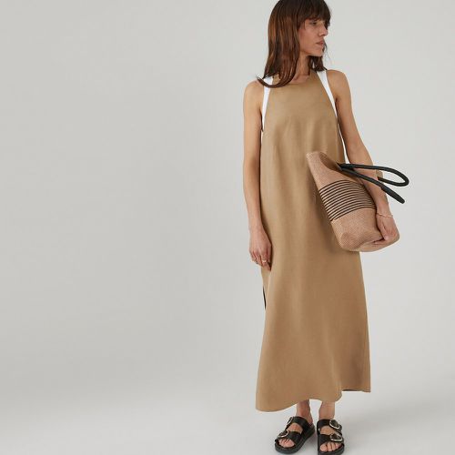 Linen Mix Sleeveless Dress - LA REDOUTE COLLECTIONS - Modalova