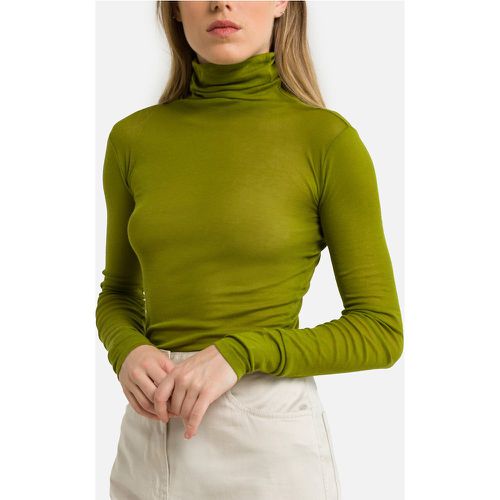 Massachusetts Turtleneck T-Shirt in Organic Cotton with Long Sleeves - American vintage - Modalova