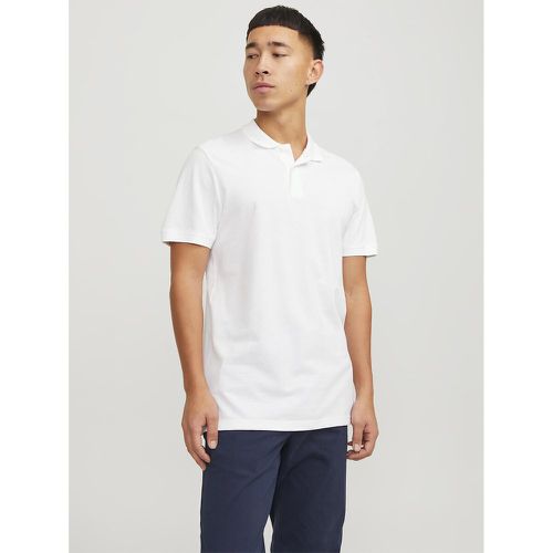 Cotton Polo Shirt with Short Sleeves - jack & jones - Modalova