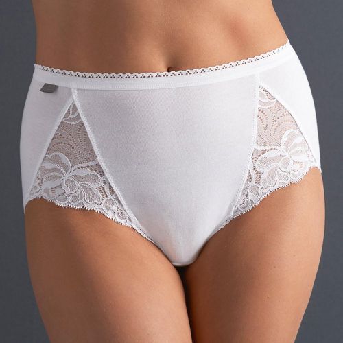 Pack of 2 Midi Knickers in Cotton and Lace - Playtex - Modalova