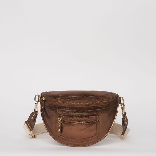 Sana Foil Bum Bag in Leather - PETITE MENDIGOTE - Modalova