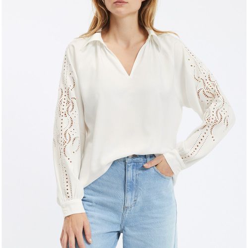 Lory Blouse with Openwork Sleeves - Suncoo - Modalova