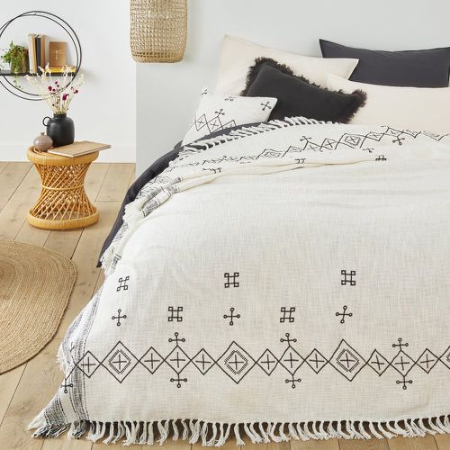 Angusto 100% Embroidered Cotton Bedspread - LA REDOUTE INTERIEURS - Modalova