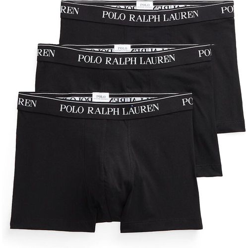 Pack of 3 Classic Hipsters in Plain Cotton - Polo Ralph Lauren - Modalova