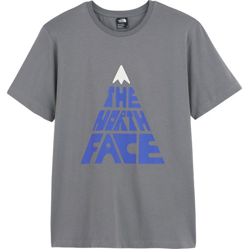 Mountain Play Cotton T-Shirt with Logo Print and Short Sleeves - The North Face - Modalova