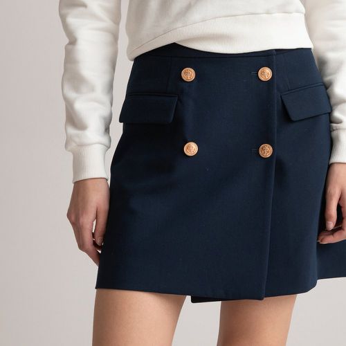 Wrapover Mini Skirt - LA REDOUTE COLLECTIONS - Modalova