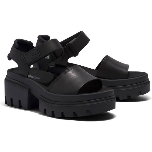 Everleigh Leather Sandals with Ankle Strap - Timberland - Modalova