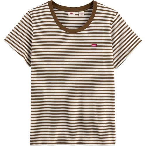 Striped Cotton T-Shirt with Short Sleeves - LEVI’S PLUS - Modalova