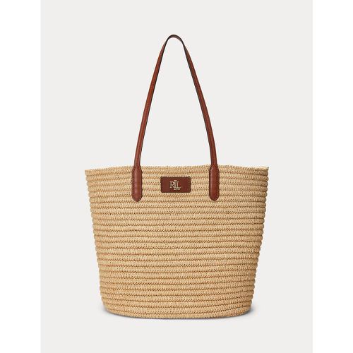 Brie Straw Tote Bag - Lauren Ralph Lauren - Modalova