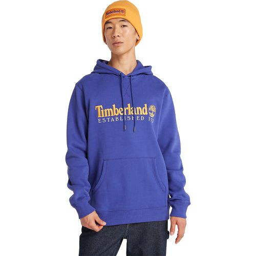 Th Anniversary Hoodie with Embroidered Logo in Cotton Mix - Timberland - Modalova