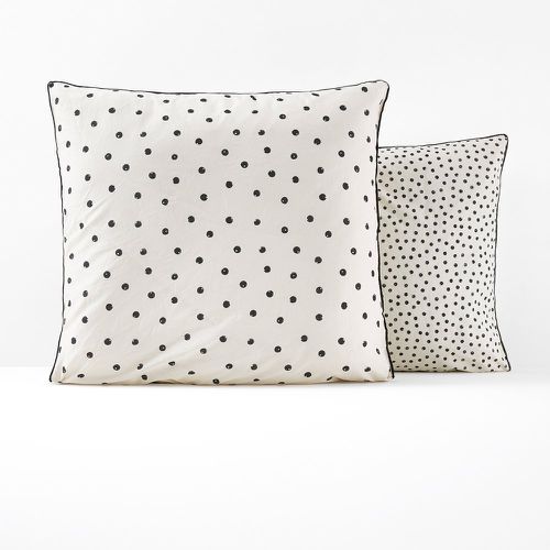 Lison Spotted 100% Washed Cotton Pillowcase - LA REDOUTE INTERIEURS - Modalova