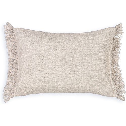 Ileia Fringed Linen Blend Cushion Cover - AM.PM - Modalova