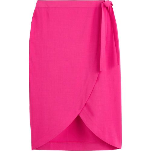Straight Wrapover Skirt - LA REDOUTE COLLECTIONS - Modalova