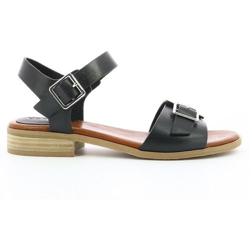 Bucidi Leather Sandals with Block Heel - Kickers - Modalova