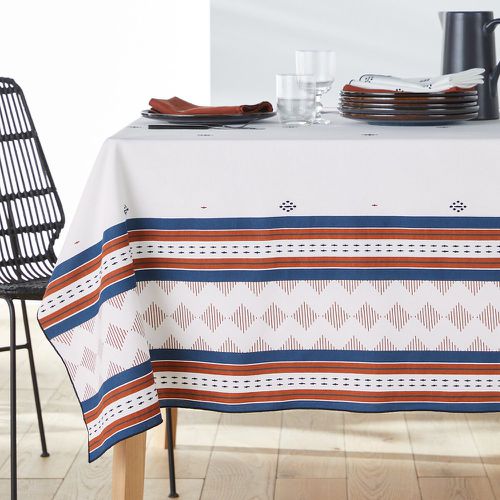 Maliau Patterned Embroidered 100% Cotton Tablecloth - LA REDOUTE INTERIEURS - Modalova