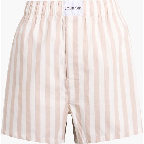 Striped Cotton Shorts - Calvin Klein Underwear - Modalova