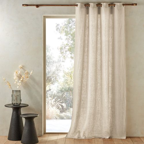 Private 100% Pre-Washed Linen Curtain with Eyelets - AM.PM - Modalova