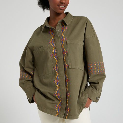 Embroidered Cotton Jacket - Only - Modalova