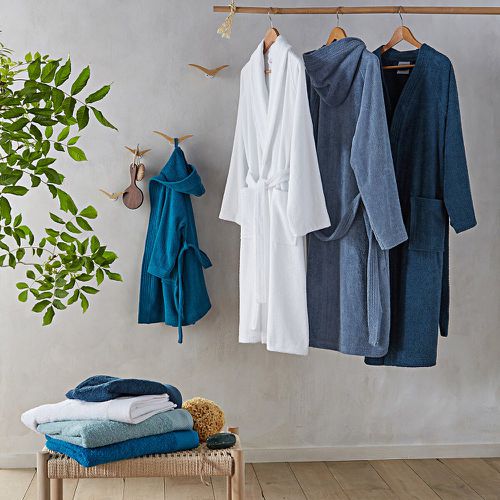 Scenario Kimono-Style 100% Cotton Bathrobe - LA REDOUTE INTERIEURS - Modalova