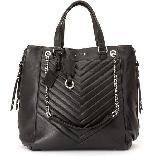Tote Bag in Chevron Quilted Leather - IKKS - Modalova