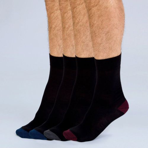 Pack of 3 Pairs of Mix & Match Socks in Cotton Mix - Dim - Modalova