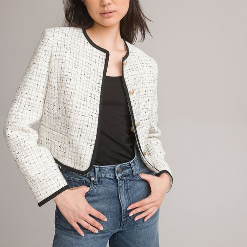 Recycled Tweed Fitted Jacket - LA REDOUTE COLLECTIONS - Modalova