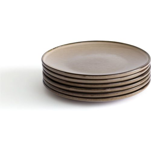 Set of 6 Onda Stoneware Dessert Plates - LA REDOUTE INTERIEURS - Modalova