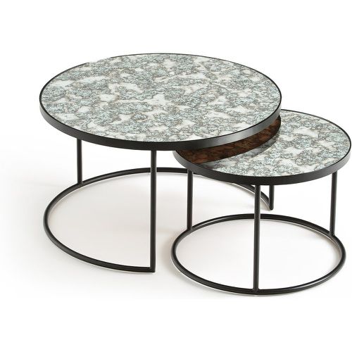 Set of 2 Lipstick Semi-Nesting Coffee Tables - LA REDOUTE INTERIEURS - Modalova