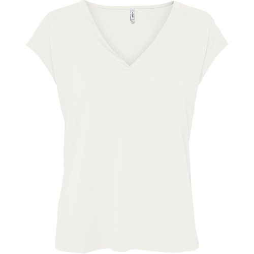 V-Neck Short Sleeve T-Shirt - Only - Modalova