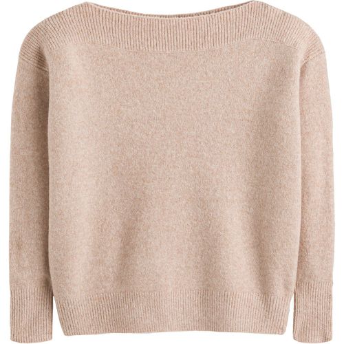 Boat Neck Jumper in Brushed Knit - LA REDOUTE COLLECTIONS - Modalova